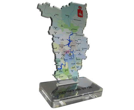 Карта Пермского Края